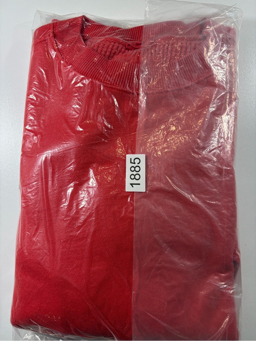 Aerie Getaway Sweatshirt Bright Red (XS) - Picture 13 of 13